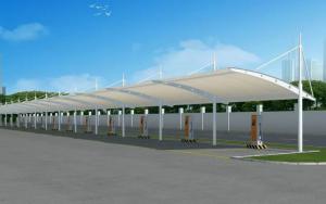 陆河县膜结构停车棚