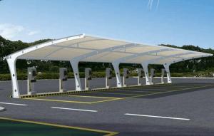 陆河县膜结构停车棚