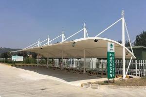 陆河县膜结构停车棚